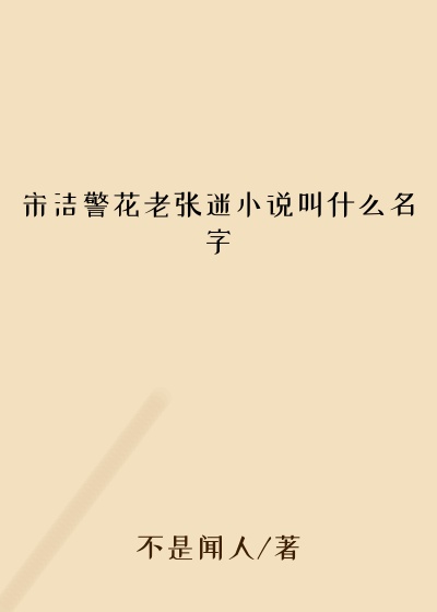 宋洁警花老张迷小说叫什么名字